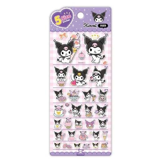 Stickers 5 Size Sanrio Kuromi