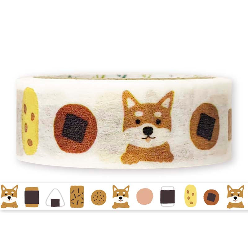 Washi Tape Shiba Inu to O-Sembei