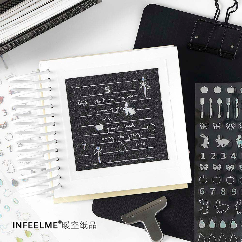 Stickers en Rollo Shining Moments Rabbit and Meal