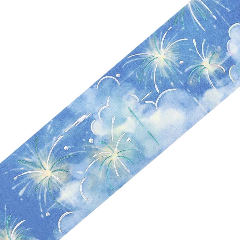 Washi Tape Foil Sky Illustrated Book Dew Light
