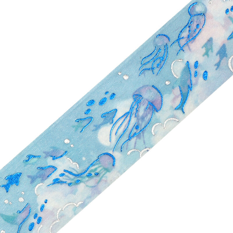 Washi Tape Foil Sky Illustrated Book Ocean