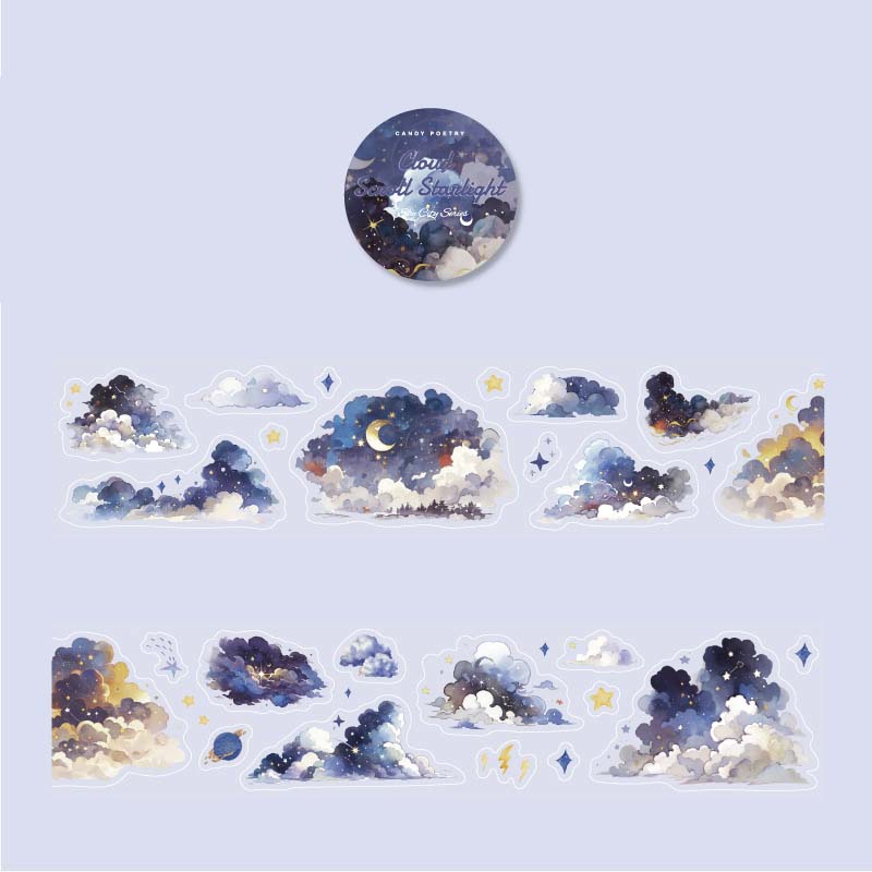 Stickers en Rollo Sky City Cloud Secret Starlight