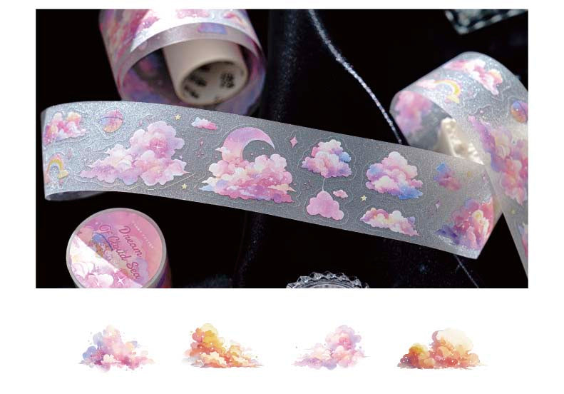 Stickers en Rollo Sky City Dream Of Cloud Sea