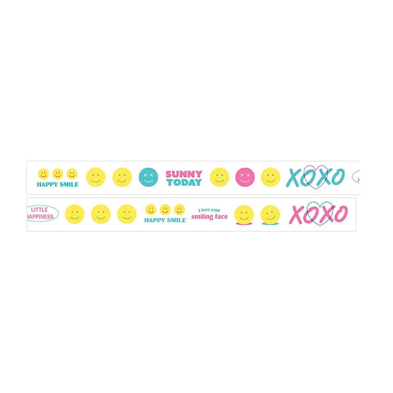 Washi Tape Smiley