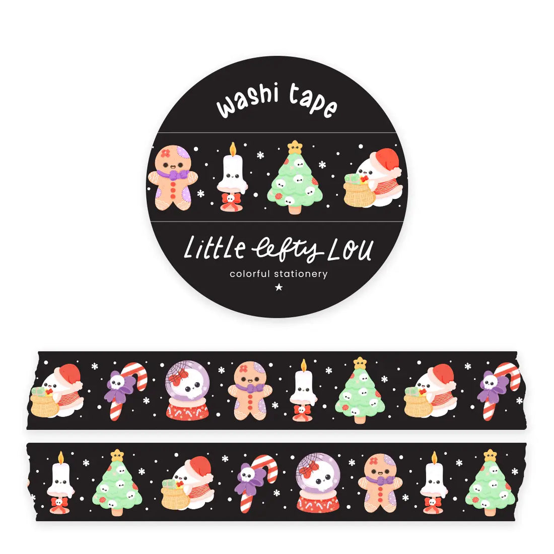 Washi Tape Spooky Christmas