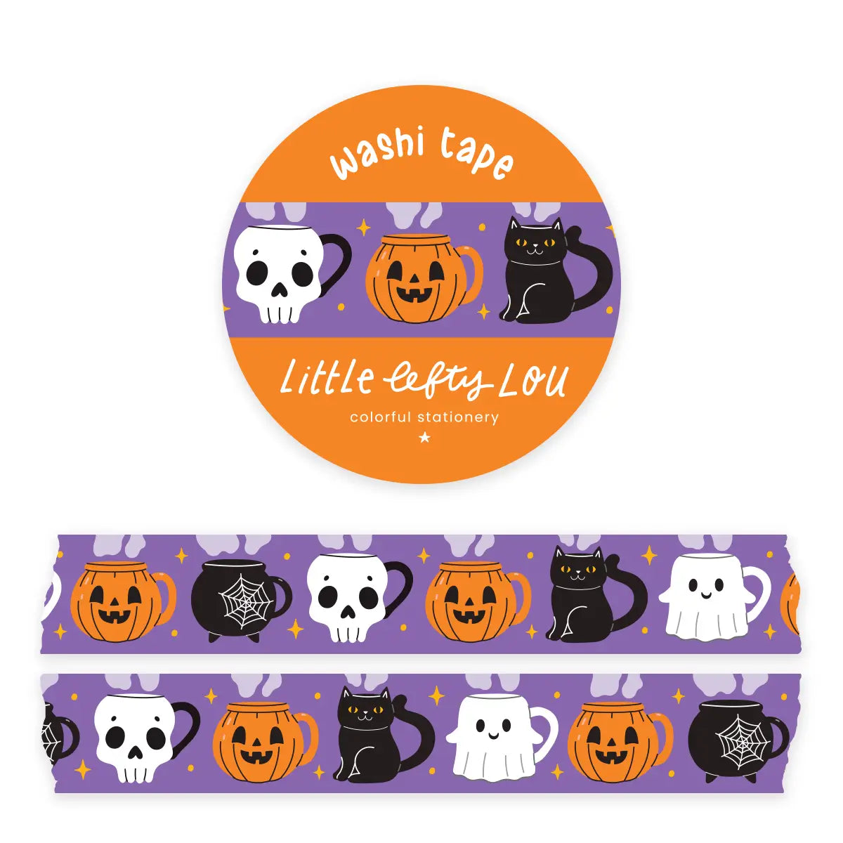 Washi Tape Spooky Drinks