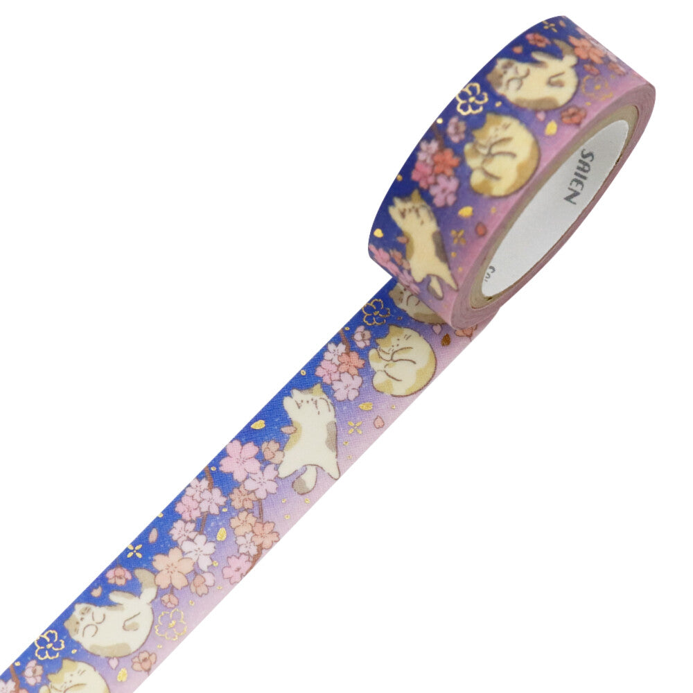 Washi Tape Foil Spring Evening