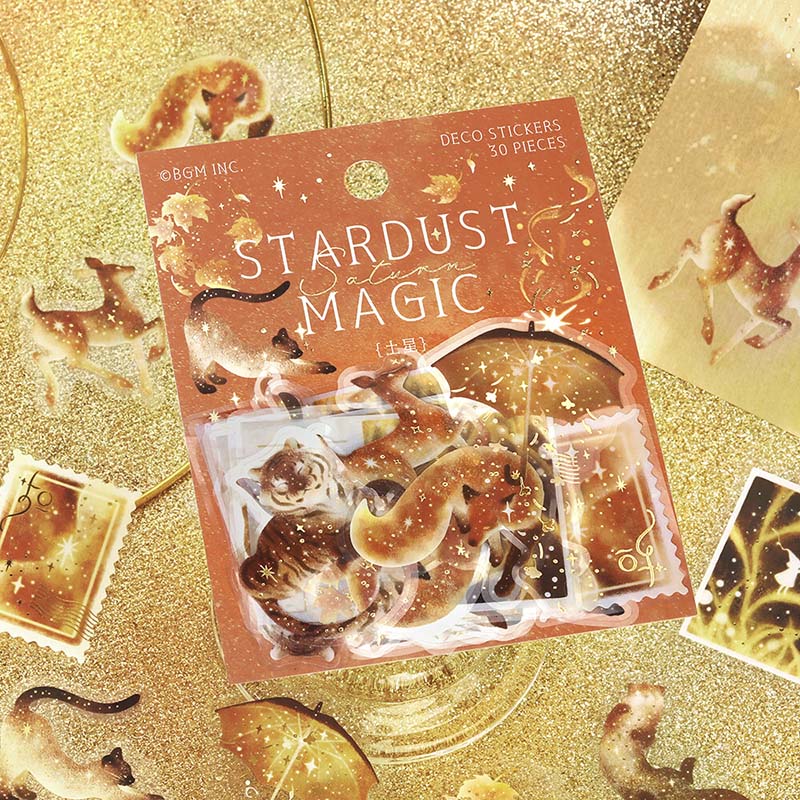 Stickers Stardust Magic Saturn