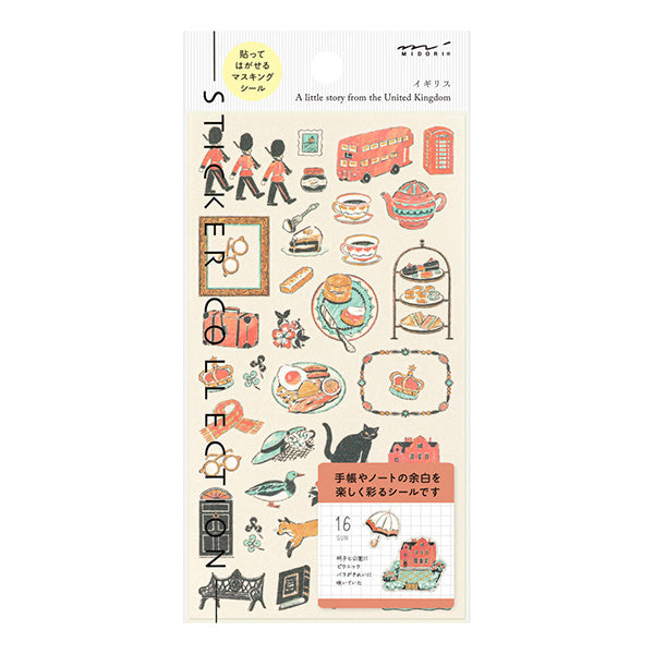 Stickers Motifs British