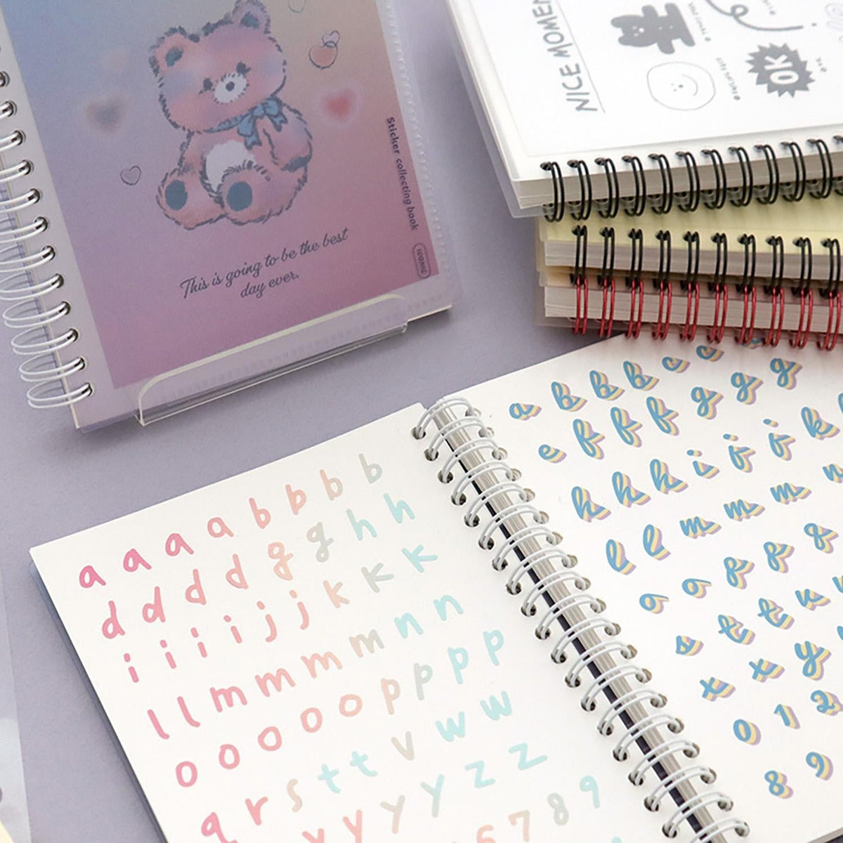 Álbum para Guardar Pegatinas Sticker Collecting Book Lavender