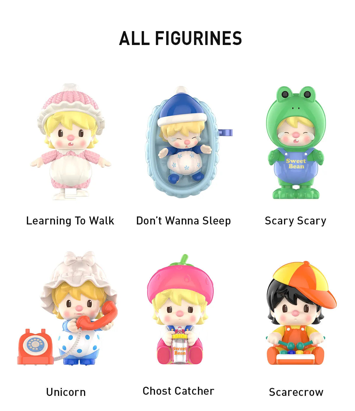 POP MART Blind Box Sweet Bean Growth Illustration Series