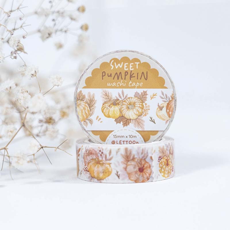 Washi Tape Sweet Pumpkin