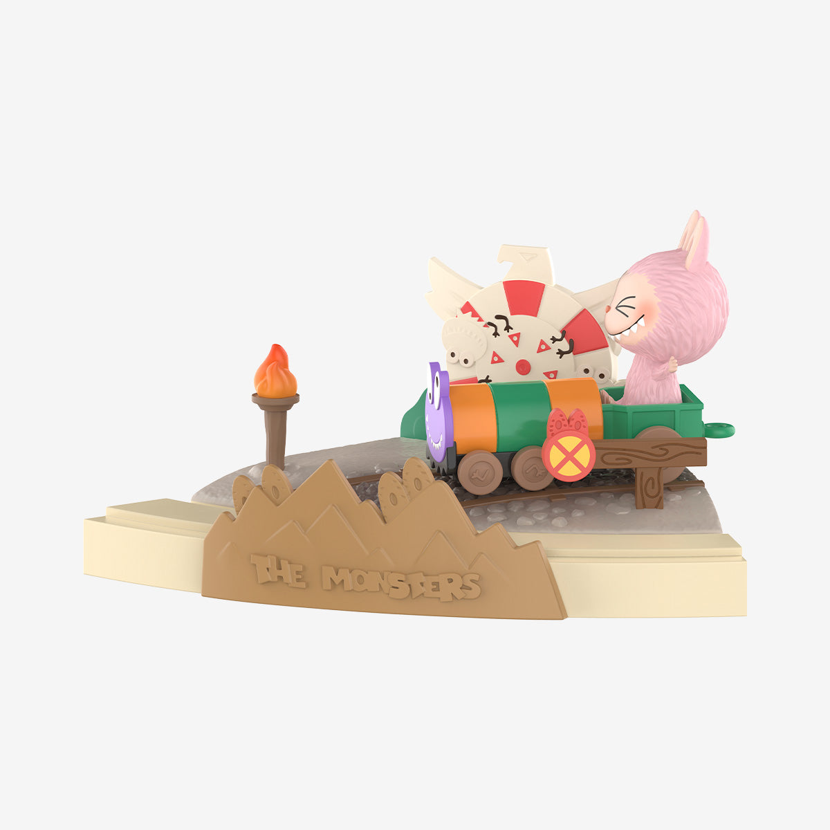 POP MART Blind Box LABUBU THE MONSTERS Playing Games Series Scene Sets
