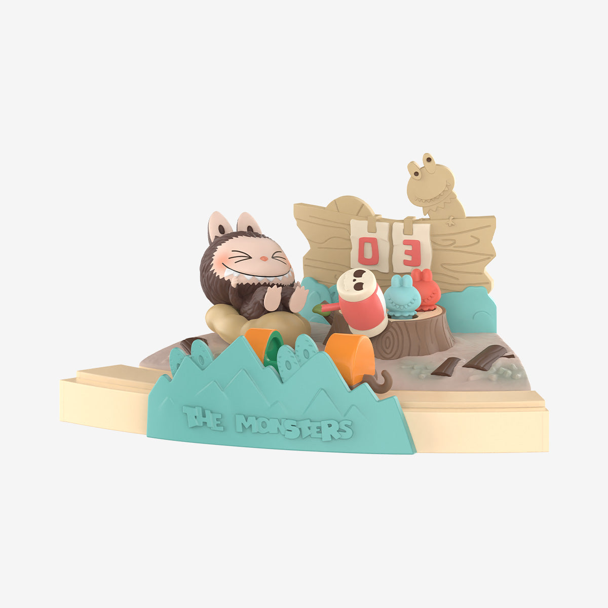 POP MART Blind Box LABUBU THE MONSTERS Playing Games Series Scene Sets