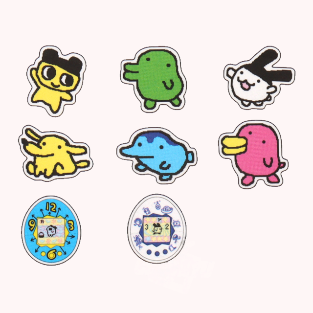 Stickers Aurora Hologram Clear Flake Stickers Illustration