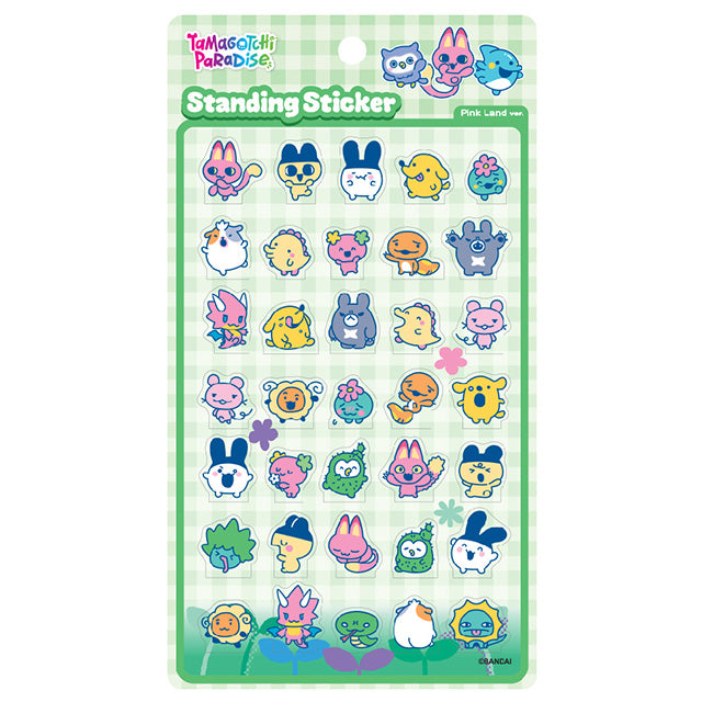 Stickers Tamagotchi Paradise Standing Sticker Pink Land