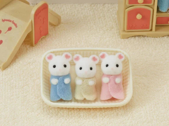 Sylvanian Families Trillizos Ratón Marshmallow