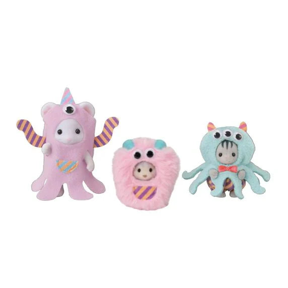Sylvanian Families Trío de Monstruos divertidos