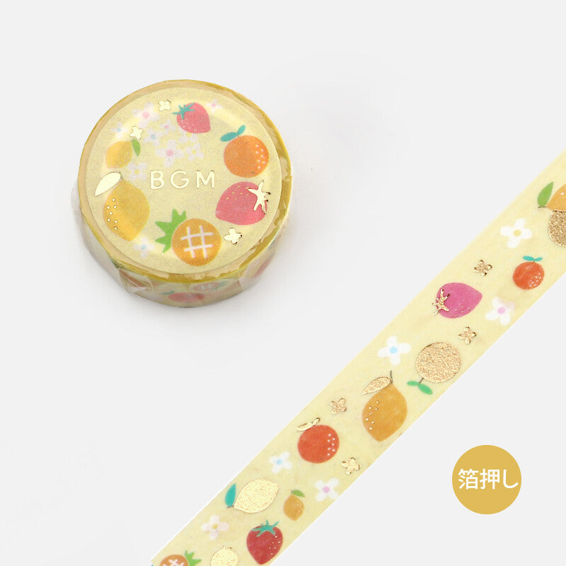 Washi Tape Foil Vitamin