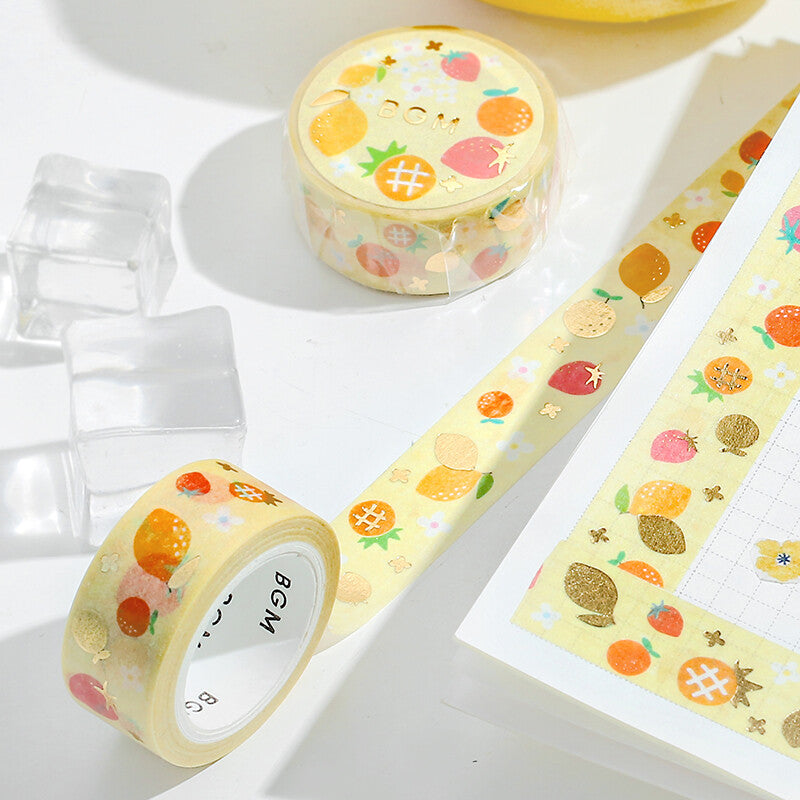 Washi Tape Foil Vitamin