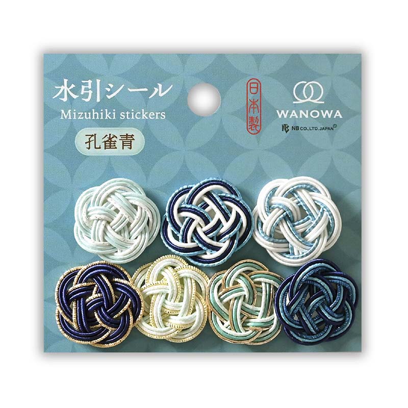 Stickers Wanowa Mizuhiki Blue