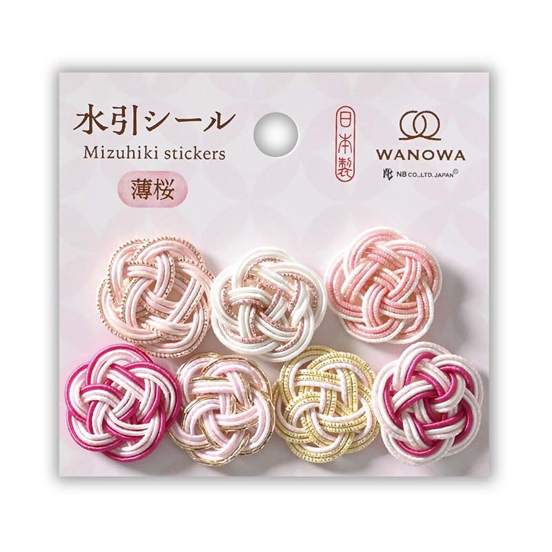 Stickers Wanowa Mizuhiki Pink