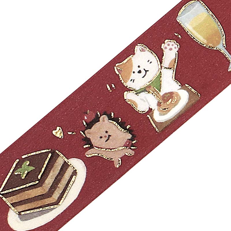 Washi Tape Foil World Cafe Travel Italy