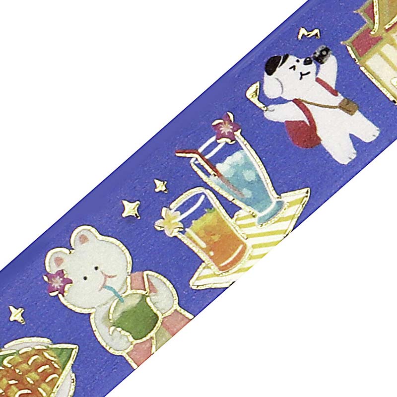 Washi Tape Foil World Cafe Travel Thailand