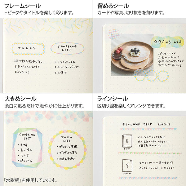 Stickers Yuru Log Cat (2pc)
