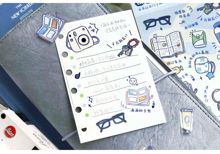 Stickers A Good Life Plan Travel Gear