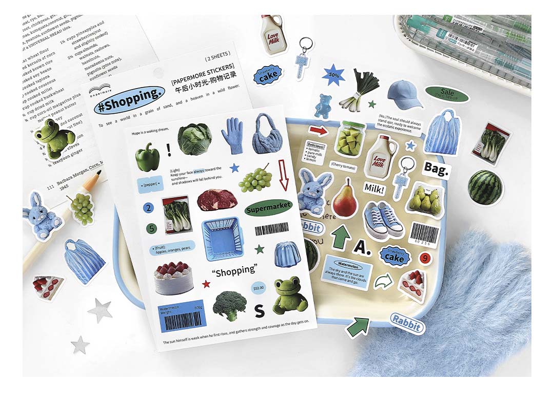 Stickers Afternoon Time Order Record
