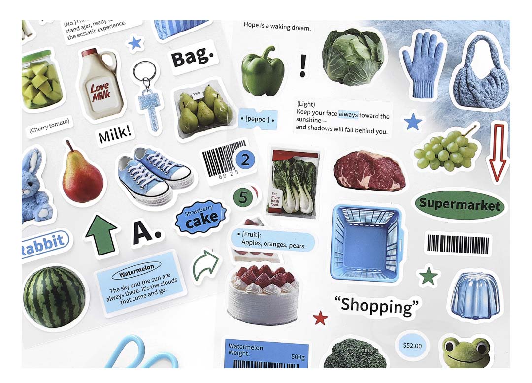 Stickers Afternoon Time Order Record