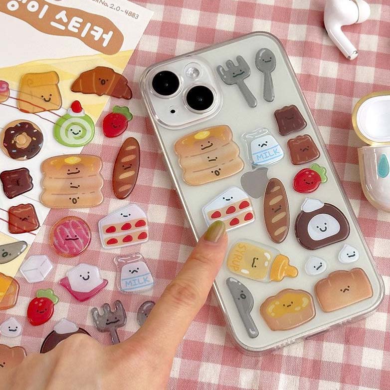 Stickers Almeng 3D Breakfast