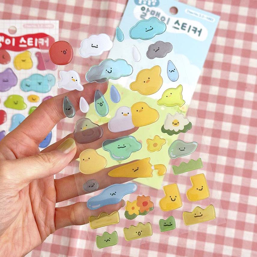 Stickers Almeng 3D Weather