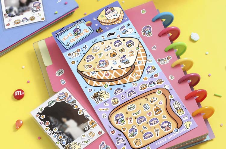 Stickers Awus Eating Guide Shopping Maniac