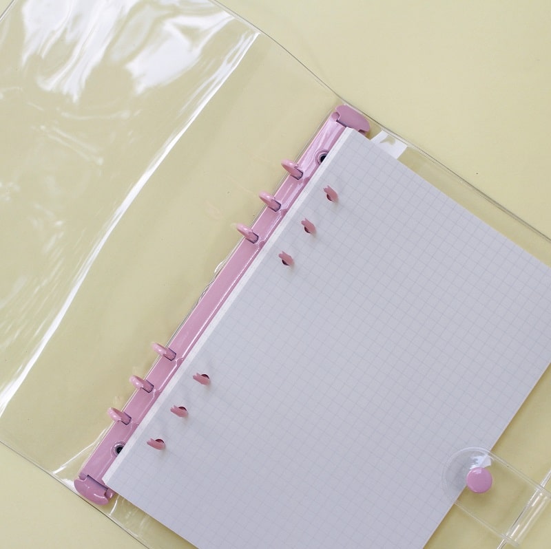 Libreta Binder A5 Light Pink