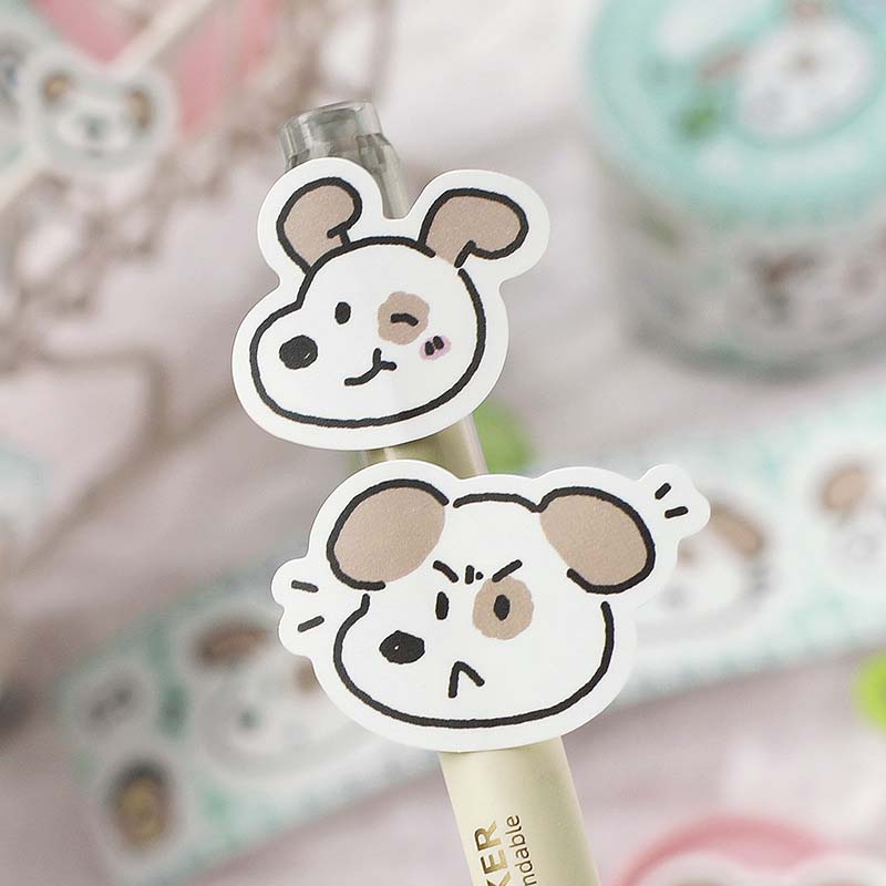 Stickers en Rollo Bloom Island Fluffy Puppy