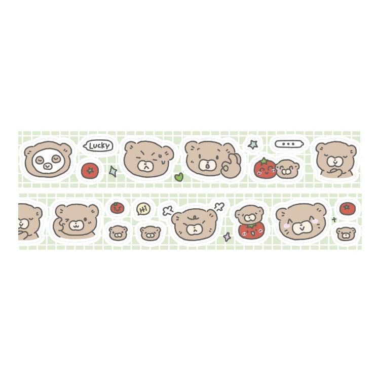 Stickers en Rollo Bloom Island Otter