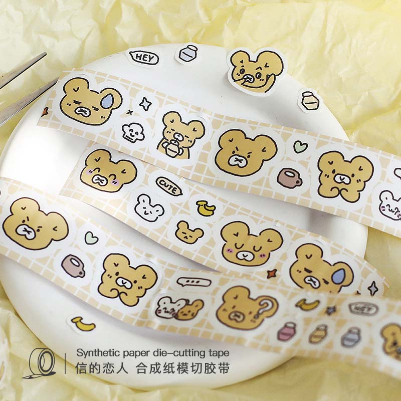 Stickers en Rollo Bloom Island Sweet Hamster