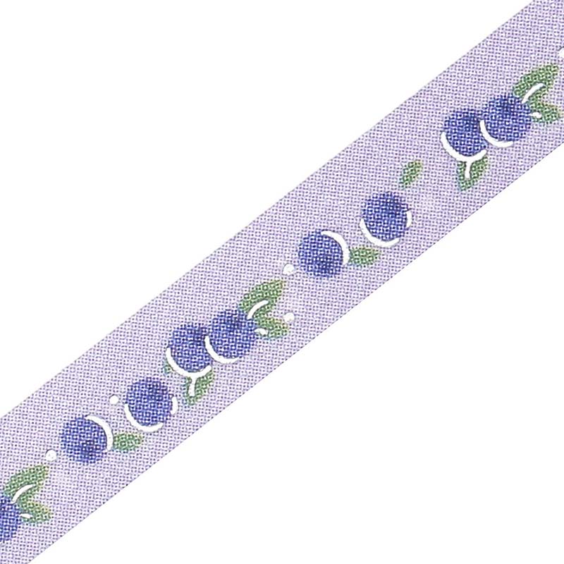Washi Tape Slim Foil Blueberry