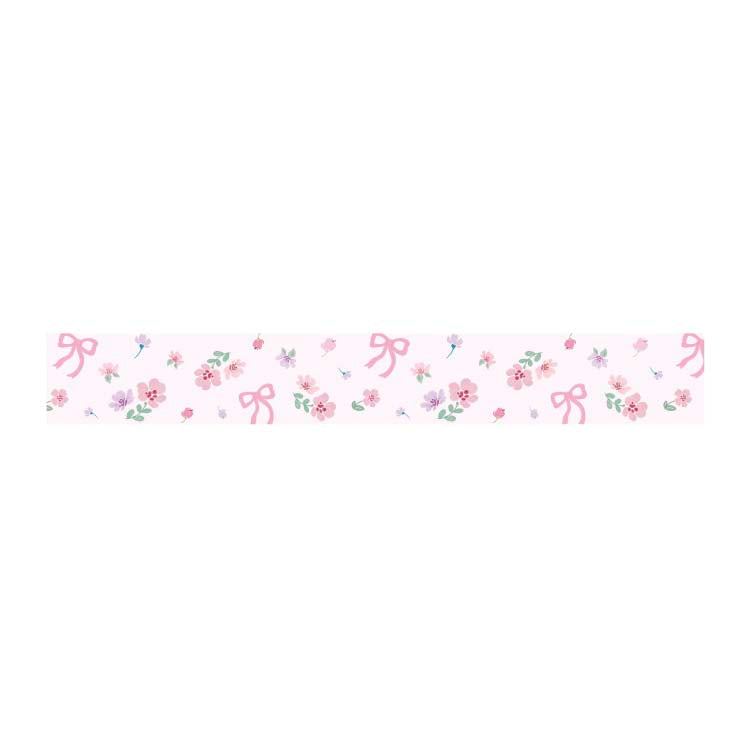 Washi Tape Breeze Carries The Floral Tidings Delicate Flowers