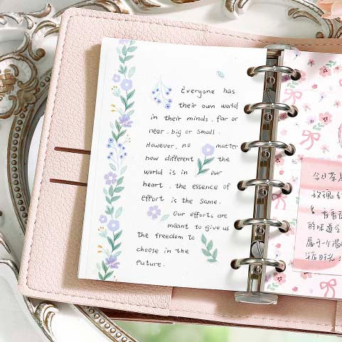 Washi Tape Breeze Carries The Floral Tidings Faint Shadow