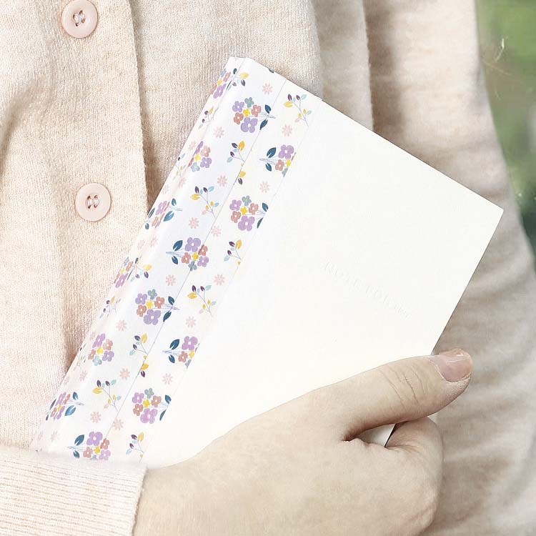 Washi Tape Breeze Carries The Floral Tidings Purple Mist