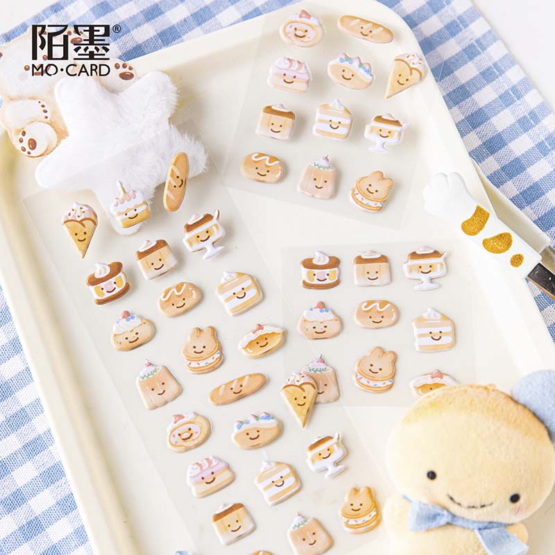 Stickers Bubble Delicious House Happy Little Dessert