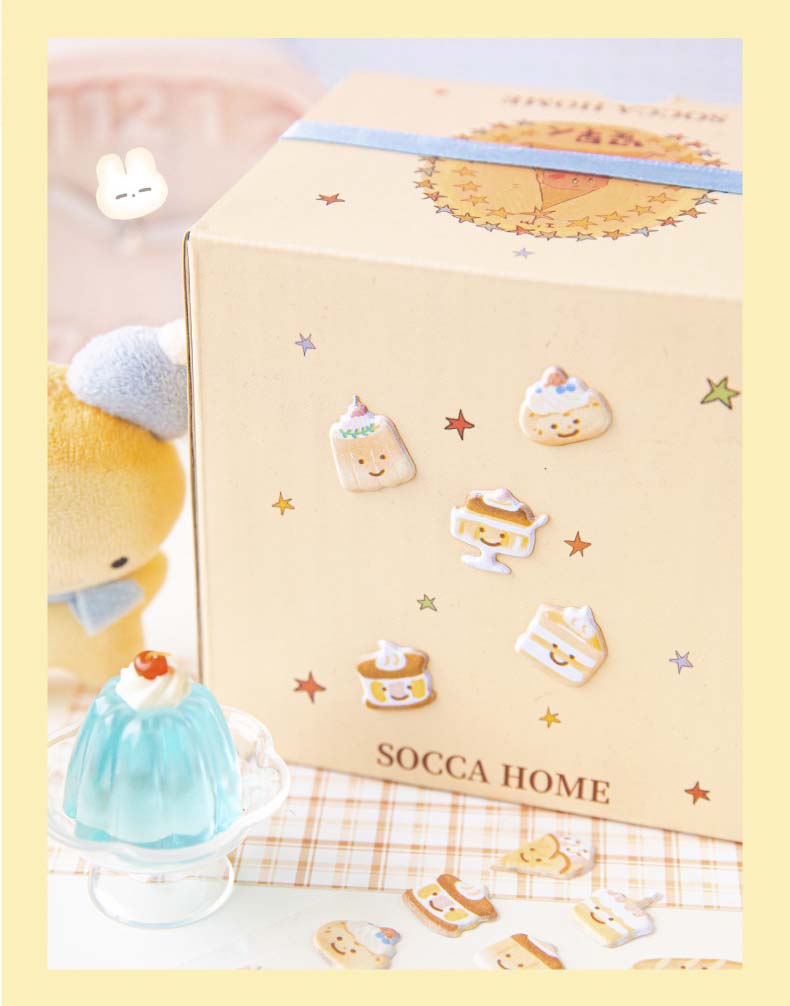 Stickers Bubble Delicious House Happy Little Dessert