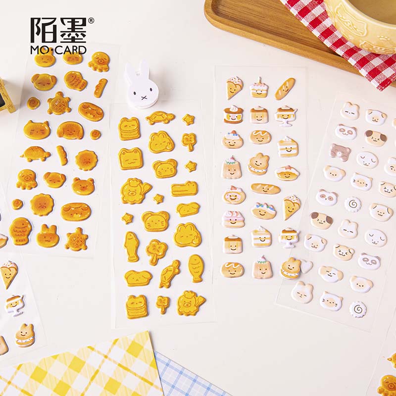 Stickers Bubble Delicious House Happy Little Dessert