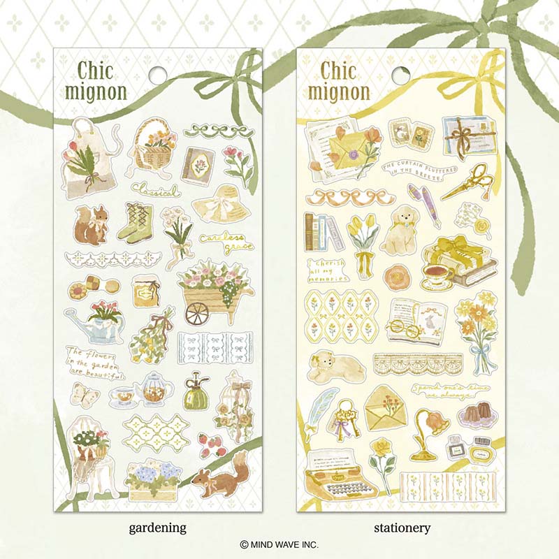 Stickers Chic Mignon Stationery