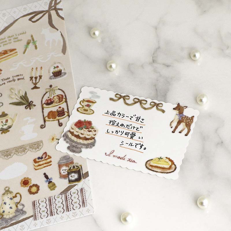 Stickers Chic Mignon Tea Party