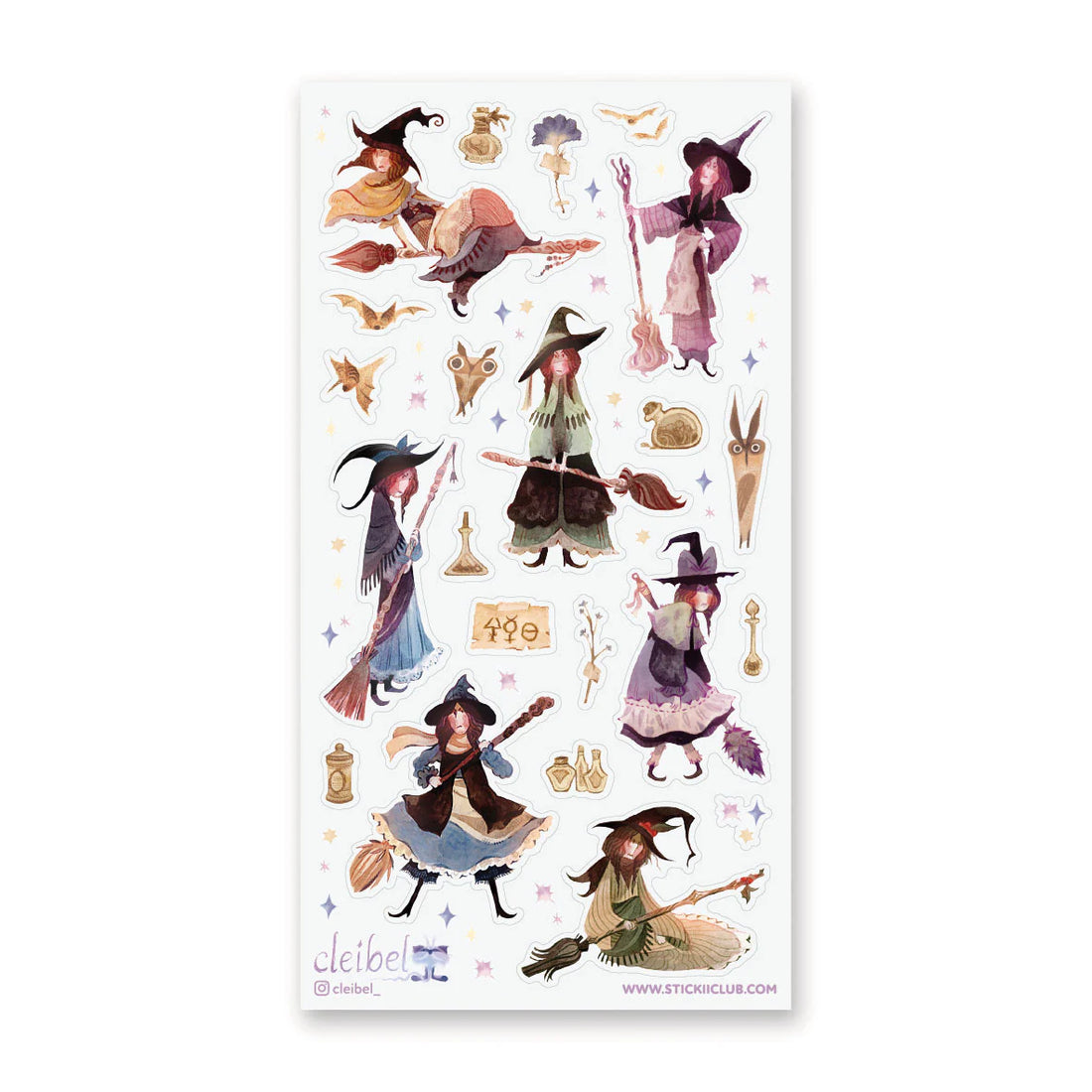 Stickers Charming Spell Sisters