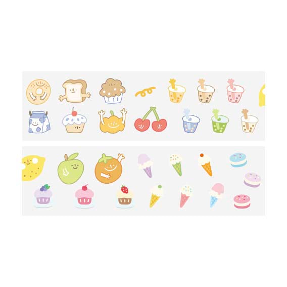 PET Tape Coco World Food Language